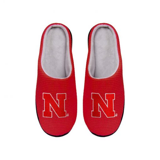 nebraska cornhuskers football full over printed slippers 4