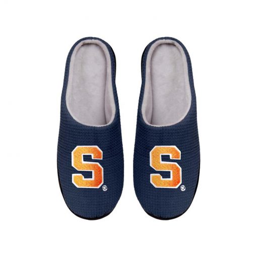syracuse orange mens basketball full over printed slippers 5