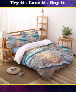 the beach all over printed bedding set
