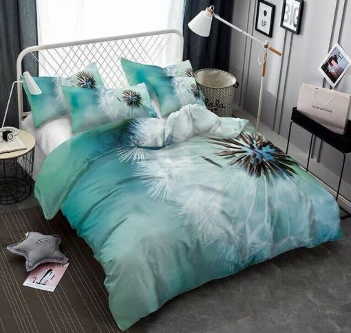 the dandelion all over printed bedding set 2