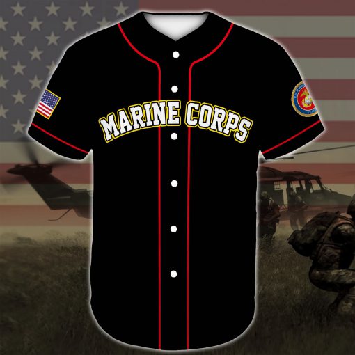 united states marine corps veteran dad all over printed baseball shirt 4