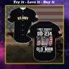 united states navy veteran boots all over printed baseball shirt
