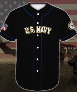 united states navy veteran boots all over printed baseball shirt 4