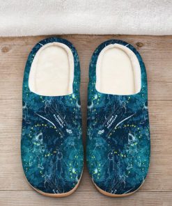 astronaut space all over printed slippers 2