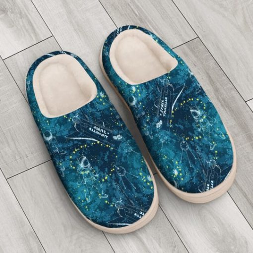 astronaut space all over printed slippers 3