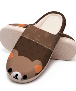 baby bear face all over printed slippers 5