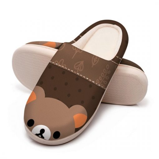 baby bear face all over printed slippers 5