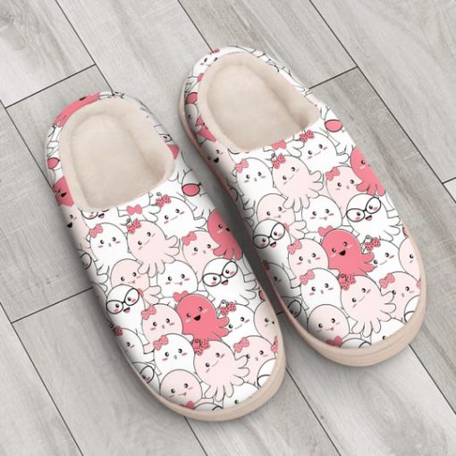 baby octopus all over printed slippers 4