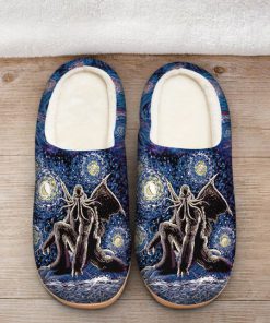 cthulhu mythos in night all over printed slippers 2