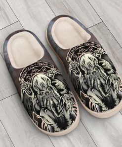 cthulhu mythos viking all over printed slippers 4