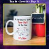 custom your name i just want to touch your butt all the time sloth lover mug