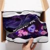 floral dolphin all over printed air jordan 13 sneakers 1