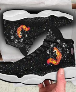 galaxy fox all over print air jordan 13 sneakers 3
