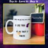 i like your eggplant let me touch it forever naughty gift for boyfriend mug