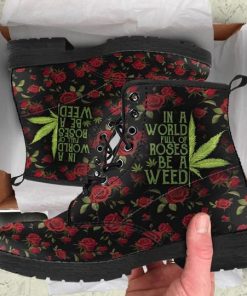 in a world full of rose be a weed all over printed winter boots 2
