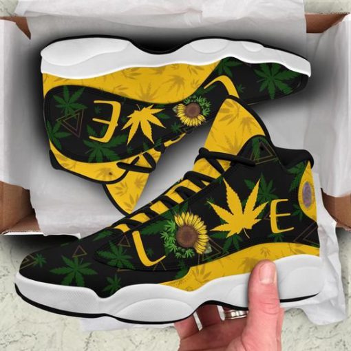 love 420 sunflower all over print air jordan 13 sneakers 2