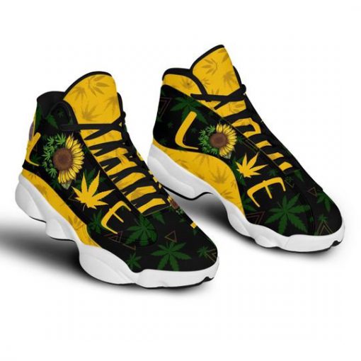 love 420 sunflower all over print air jordan 13 sneakers 4