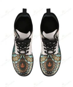 mandala lsd bicycle retro all over printed winter boots 5