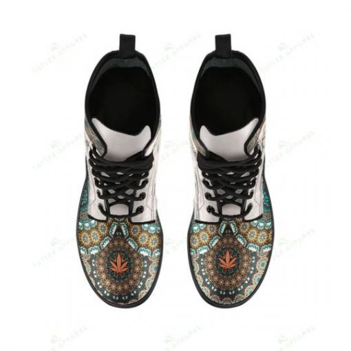 mandala lsd bicycle retro all over printed winter boots 5