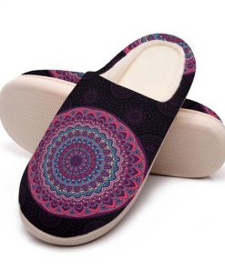 mandala version all over printed slippers 5