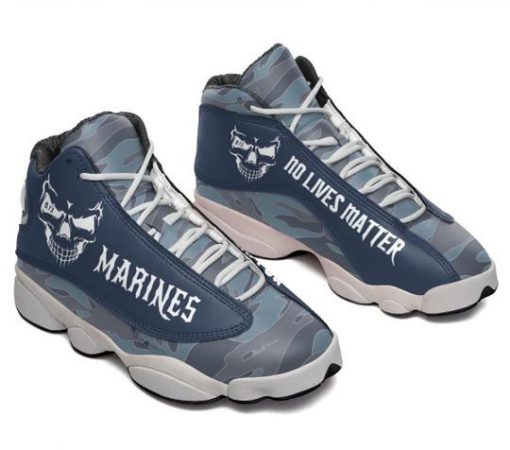 marines no lives matter air jordan 13 sneakers 5