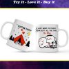 personalized i just want to touch your butt all the time camping mug