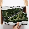 the united states army camo all over printed air jordan 13 sneakers 1