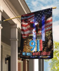 american flag 911 we will never forget all over print flag 2