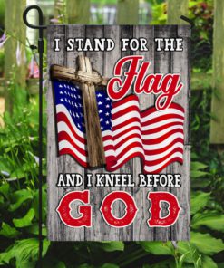 american flag i stand for the flag and i kneel before God flag 5