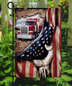 american flag truck driver all over print flag 5