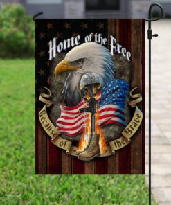 american flag veteran home of the free all over print flag 4