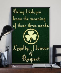 being irish you know the meaning of these words poster 3