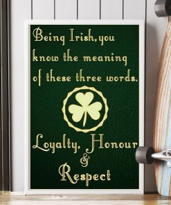 being irish you know the meaning of these words poster 4