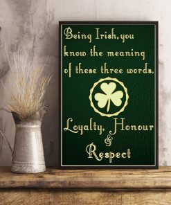 being irish you know the meaning of these words poster 5