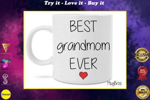 best grandmom ever coffee mug