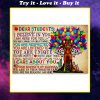 dear students i believe in you i am here for you tree colorful poster
