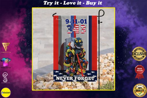 firefighter never forget american all over print flag