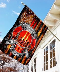 firefighter you will never forget full printing flag 3