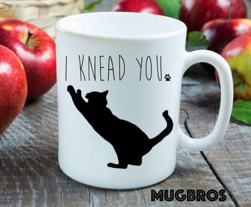i knead you cat lover coffee cup 1