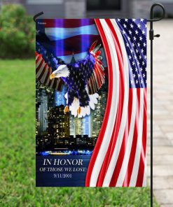 in honor of those we lost 9 11 2001 all over print flag 5