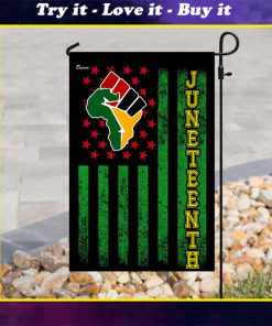 juneteenth african american flag all over printed flag