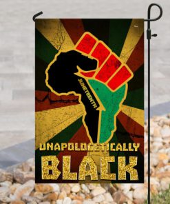 juneteenth unapologetically black full printing flag 3