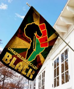 juneteenth unapologetically black full printing flag 5