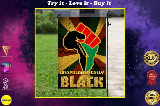juneteenth unapologetically black full printing flag
