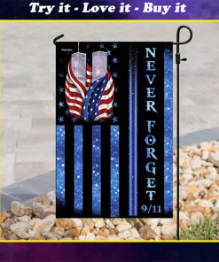 never forget september 11th american all over print flag
