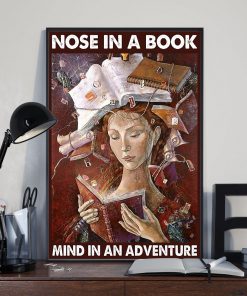 nose in a book mind in an adventure poster 3