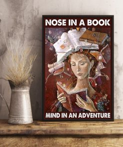 nose in a book mind in an adventure poster 4