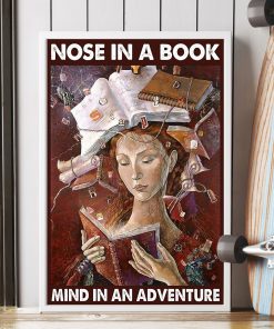 nose in a book mind in an adventure poster 5
