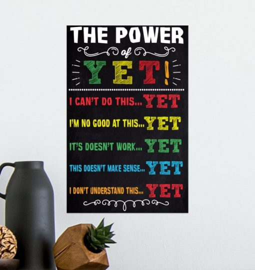 the power of yet i cant do this yet poster 5