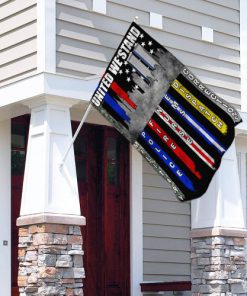 united we stand 9 11 first responder all over printed flag 4